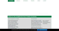 Desktop Screenshot of palettenbau-baumann.de